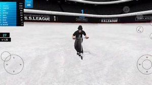 трюки в игре Scooter space