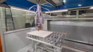 Автоматизация малярного участка в Москве - запуск покрасочного робота profi maxi