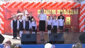 "Майский вальс". Исполняет вокальный коллектив "Созвездие". Руководитель Конча И.Н.