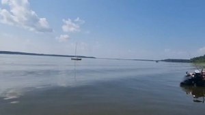 Рыбалка и отдых на воде близ Дубны на Волге