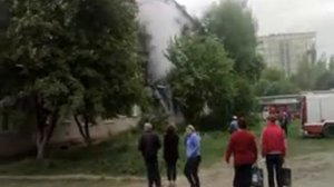 Пожар в Ельце на улице Юбилейная.mp4