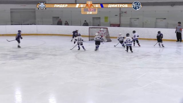 Матч за 3-е место. ХК "Лидер" - ХК "Дмитров" смотреть онлайн
