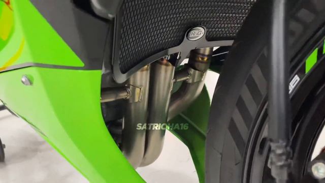 New Kawasaki ZX6R 2023 with Arrow Exhaust Pro Race Titanium Full System