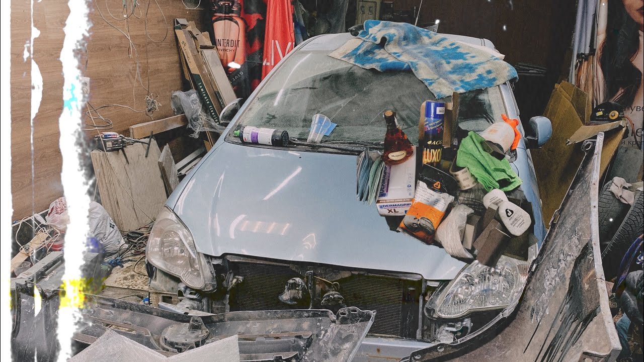 Toyota Corolla. покраска кузова. Распаковка доната