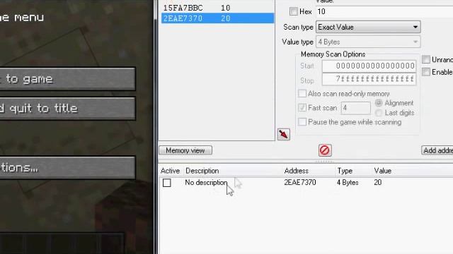 Hacking Health in Minecraft with Cheat Engine [Voice + Video Tutorial] смотреть онлайн