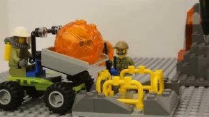 Lego City База исследователей вулканов # 60124 Обзор