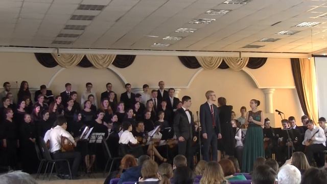 Виталий Данилян,Назарий Муратов,Надежда Слюсарева,хор СКМК,народный оркестр СКМК-В лесу прифронтово смотреть онлайн