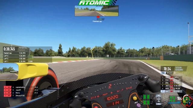 Project CARS 2 Indycar season: Round 1, Race 2 смотреть онлайн