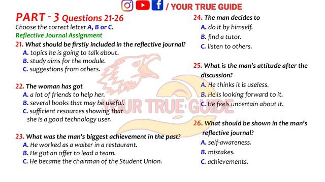 TEST 556 | REAL PAST IELTS LISTENING EXAM WITH PDF | NOTES ON ISLAND HOTEL |
