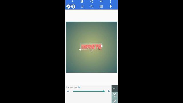 как сделать 3D текст на телефоне (PixelLab)