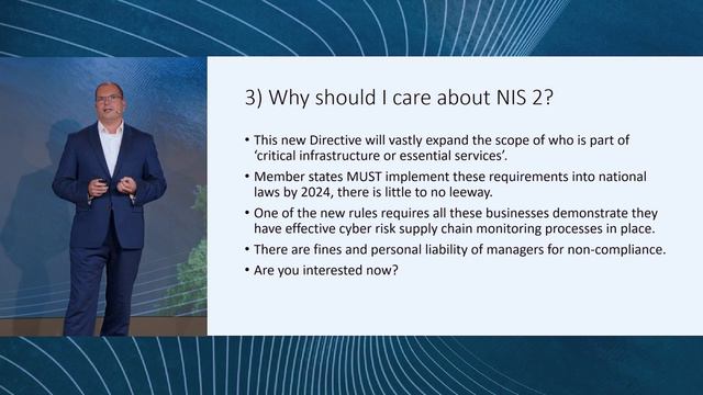 Jan Lemnitzer - Optilon SCC 2022 - Why Supply Chain Cyber Risk should be taken seriously смотреть онлайн