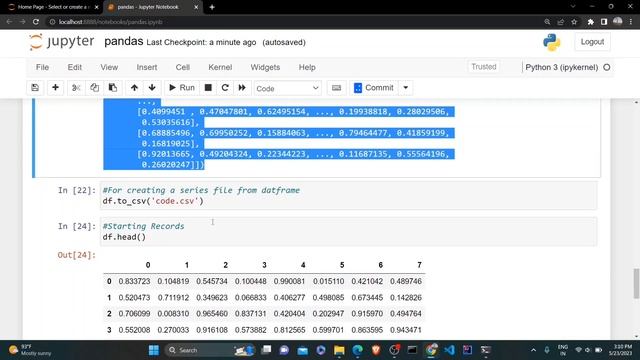 Python Pandas Tutorial | Learn Coding