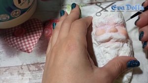 Как сделать Деда Мороза из старой куклы своими руками. Переделка куклы. DIY ватная игрушка. Ч1
