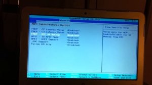 hp dm1z advanced bios options