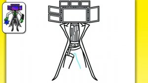 HOW TO DRAW TITAN PC MAN | Skibidi Toilet - Easy Step by Step Drawing