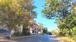 Автопутешествие по Крыму. Город-Герой Севастополь. Из окна машины.