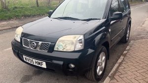 WV05HMF - 2005 Nissan X-Trail 2.2 dCi SVE 4WD Black 5dr SUV Manual Diesel