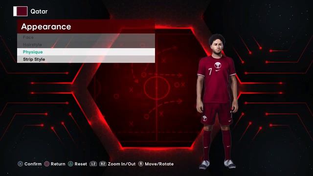 QATAR NT AFC 2024 Facepack PES 2021-SPFL2023 смотреть онлайн