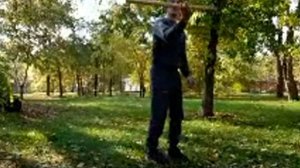 Упражнения с палкой.