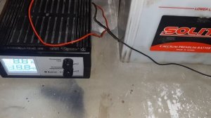 Вымпел 57 и аккумулятор Solite продолжения заряда состояния плохое будем заряжать дальше .