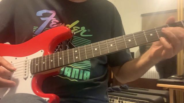 La Cumparsita - easy guitar version - Squier MM HT Strat смотреть онлайн