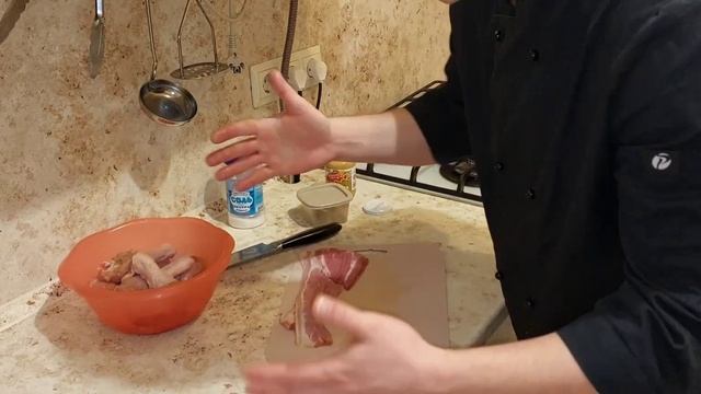 Приготовь Сам/Куриные ножки/ в беконе #еда