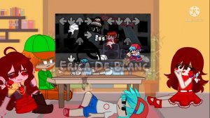 FNF react to Vs Cartoon Cat // Friday Night Funkin // #FNF #fridaynightfunkin