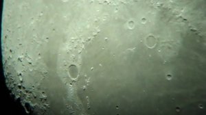 The Moon Through A Skywatcher 10" Dobsonian Telescope on 3-2-12 (#2)