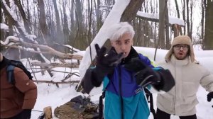 нашли реального снежного человека !