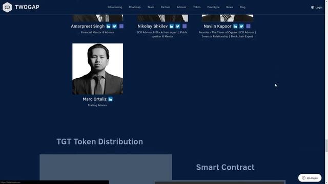 TwoGap ICO Обзор проекта смотреть онлайн