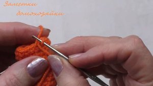 Лисичка, связанная крючком 1 часть