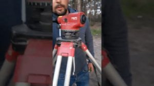 Проверка нивелира Hilti pol10