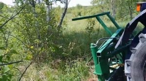 Корчеватель Аллигатор  усиленный на мтз пример работы