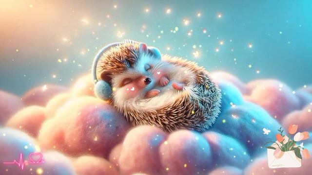 Peaceful Night: 5 Min Melody | Lullaby & Baby Hedgehog #peacefulsleepnow
