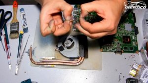 Asus A53S - Разборка. Замена разъема. Чистка