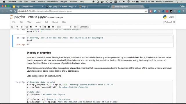 02/08/17 Data Science for Kaggle Decal Lecture 2: Numpy and Jupyter смотреть онлайн