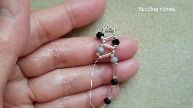 Bugle Bead Bracelet / How to make beaded bracelet / beaded jewelry / pulsera / braccialetto