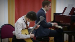 Н. Богословский "Песенка старого извозчика" (переложение для балалайки и фортепиано)