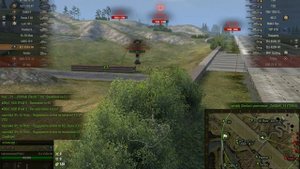 Круг обзора на миникарте wot. Как включить круг обзора World of Tanks.
