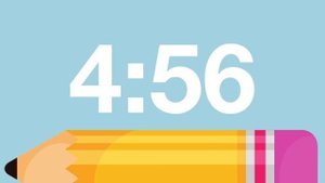 10 Minute Cute Back to School Timer (Chimes Alarm at End)