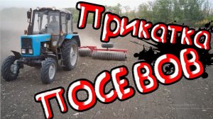 Посев озимой 2020. МТЗ-82.1 с катки ККЗ-6н-01. Зачем катки и как работают. .