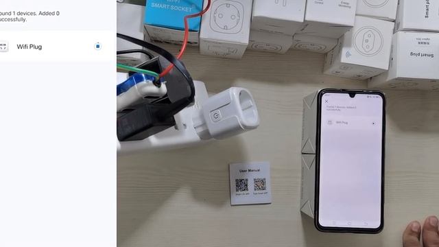 Смарт-розетка с поддержкой Wi-Fi смотреть онлайн