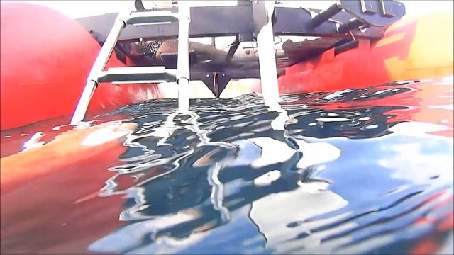 Телескопический трап на парусном катамаране Яркат смотреть онлайн