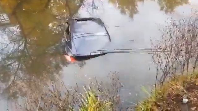 В Куркино утопили Порше Панамера