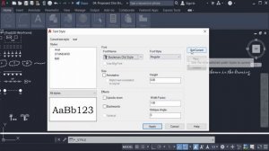How to Change Font in AutoCAD 2022