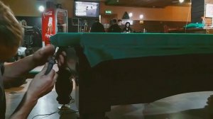 Перетяжка бильярдного клуба для подписчика Billiard club banner for subscriber