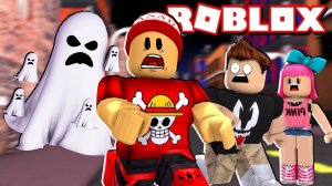 GGTV - Гудвин Лев и Папа нашли призраки строителей и их носки в ROBLOX Ghost Simulator