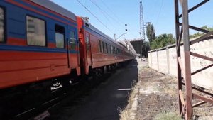 Отправления пассажирского поезда Армения Ереван – Батуми из станции Ереван