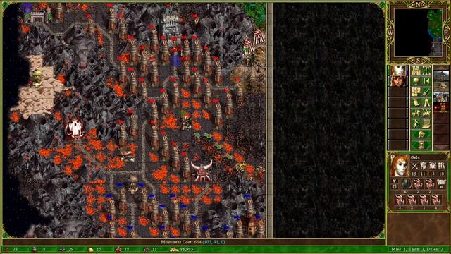 Heroes of Might and Magic 3 - Shadows of the Forest, map level: total impossibly intense. Part 10! смотреть онлайн