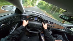 Mercedes Benz CLS 5.5 AMG Sound POV GoPro